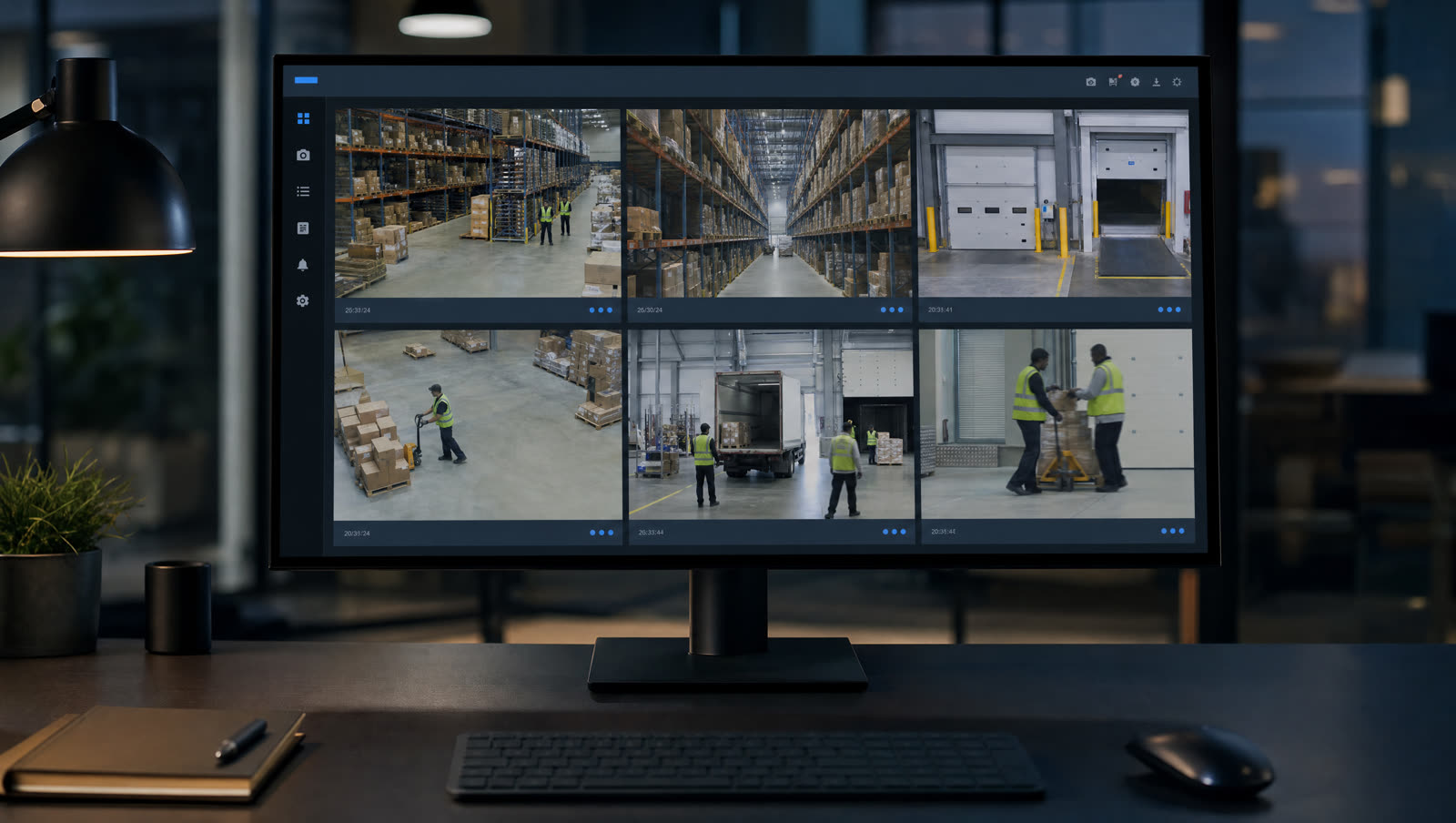 Dashboard VMS de videovigilancia